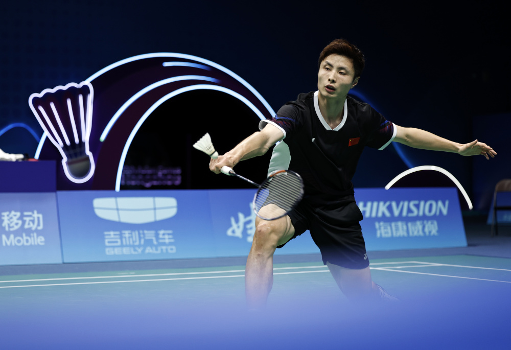 羽毛球比赛中中国选手强势夺金 羽毛球比赛中中国选手强势夺金